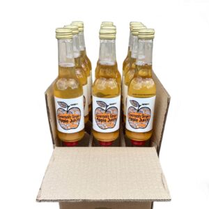 12 x 250ml bottles Generously Ginger apple juice