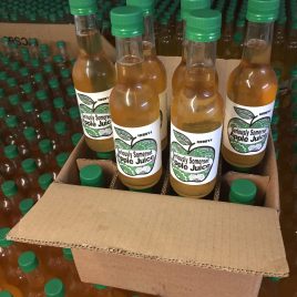 Twelve x 250ml bottles of Seriously Somerset Apple Juice